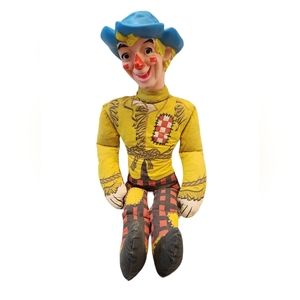 1965 Ralston Purina Chex Cereal Mail Away Large Soft Scarecrow Advertising Doll